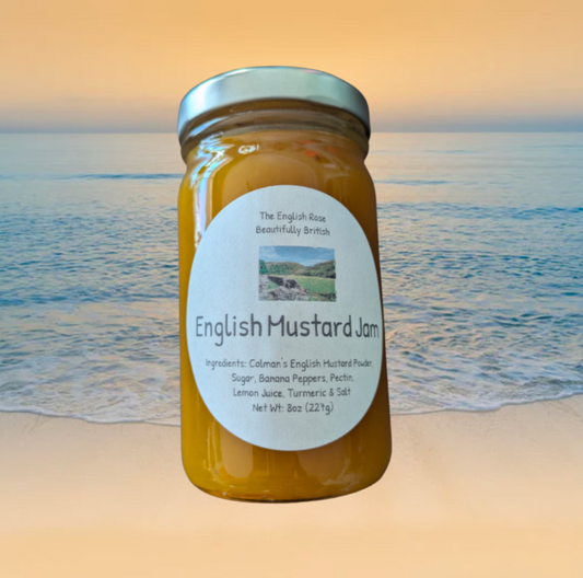 English Mustard Jam - 8oz Jar