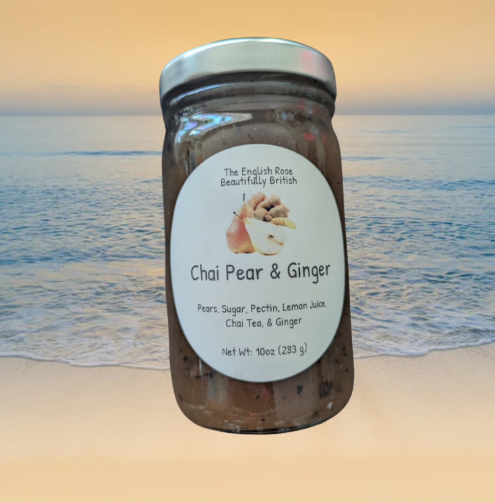 Chai Pear & Ginger Jam - 8oz Jar