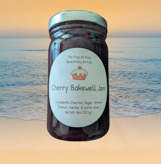 Cherry Bakewell Jam - 8oz Jar