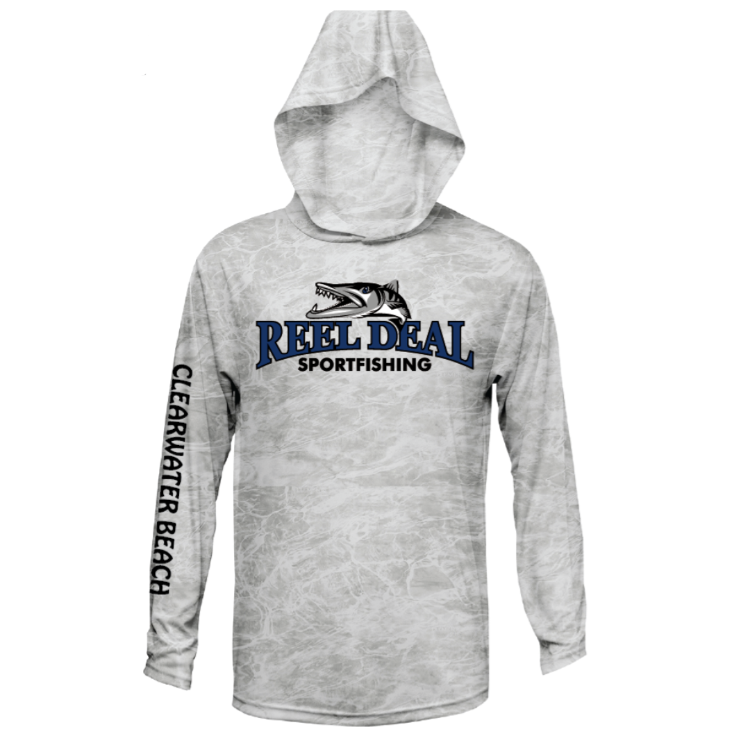 Reel Deal Hooded Performance Dryfit Shirt