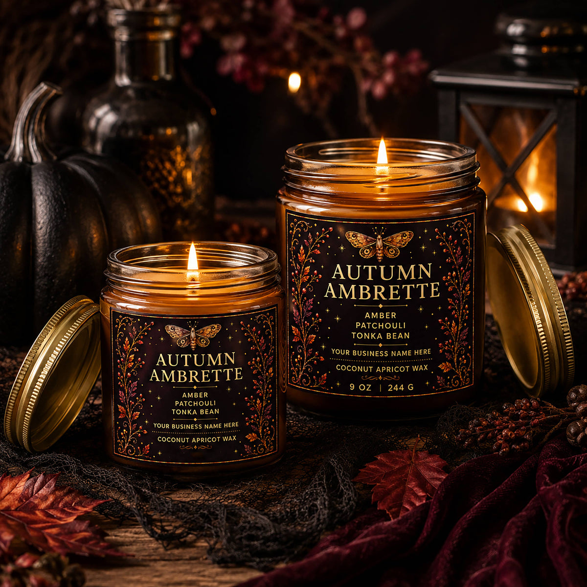 Halloween Candle Collection