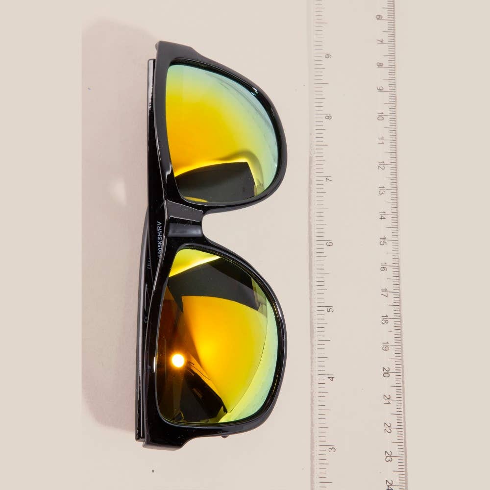 Large Polarized Square Lens Sunglasses Set
