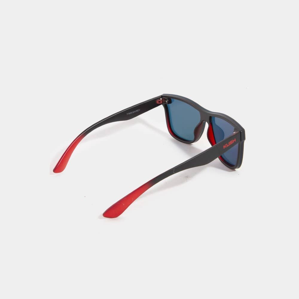 KUSH - Single Lens Flat Front Mirror Sunglasses