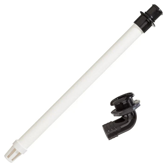 Kit - 12" Tube, 90° fitting, filter screen (ODT-1KIT-DP)