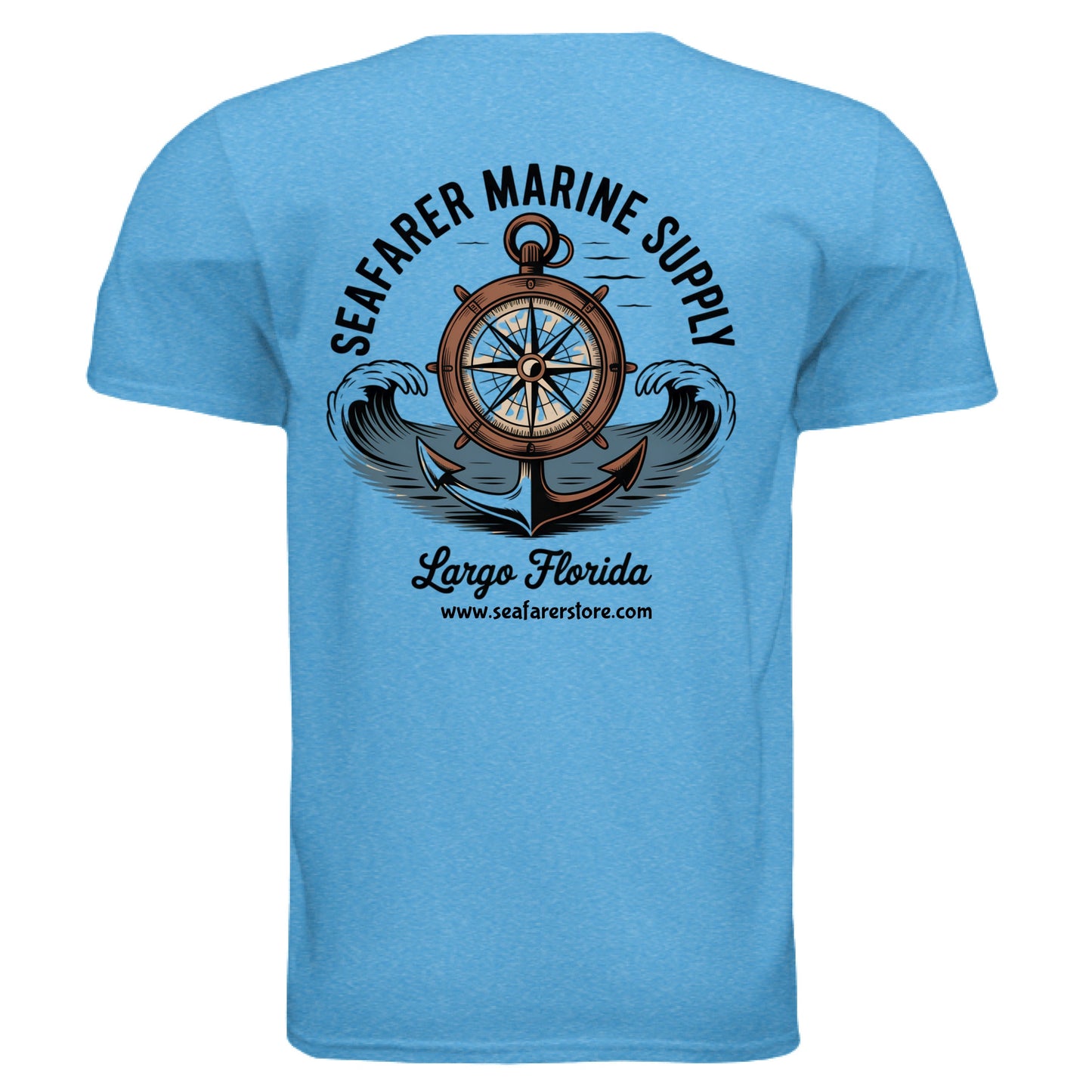 SMS Gildan Soft T-shirt (back logo 2)