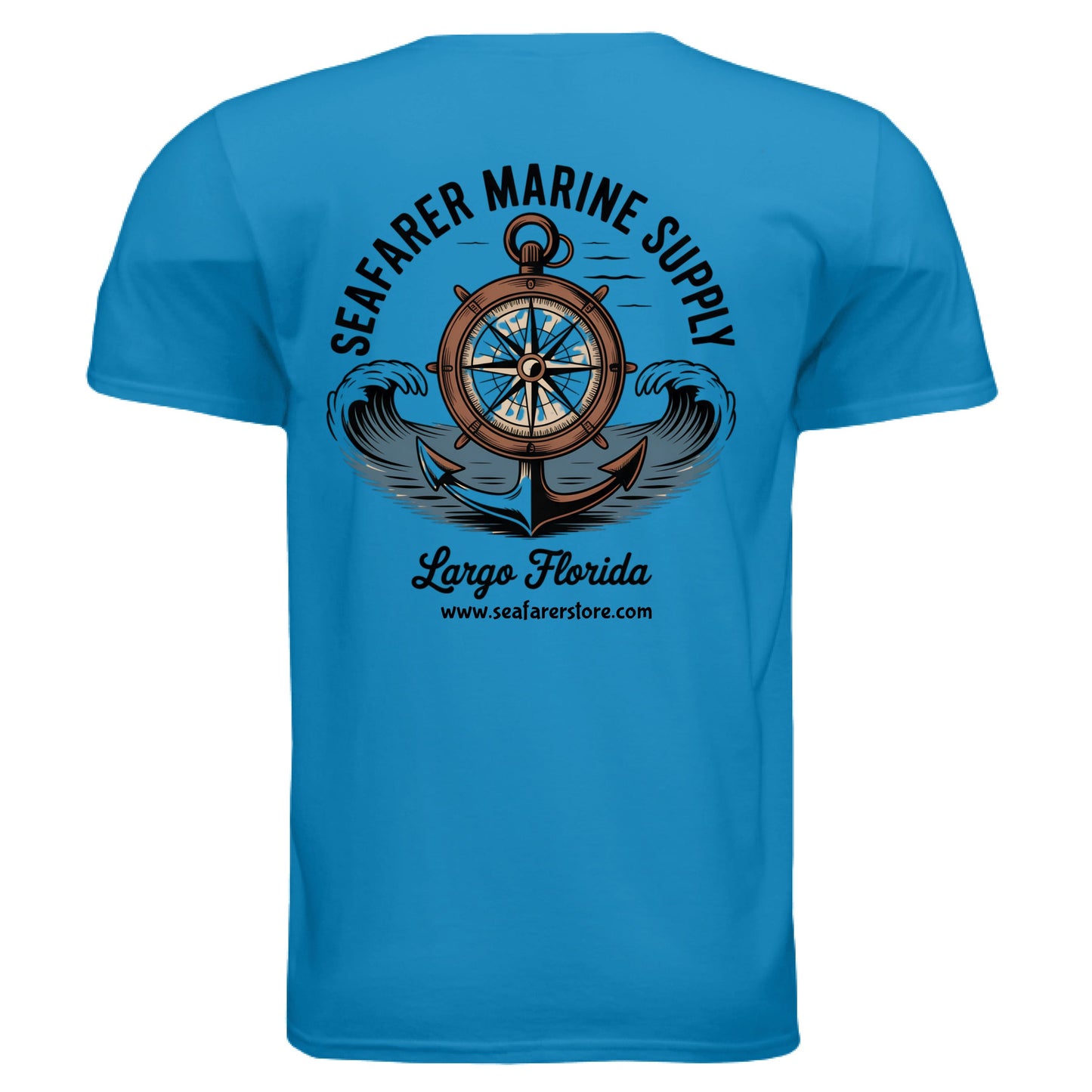 SMS Gildan Soft T-shirt (back logo 2)