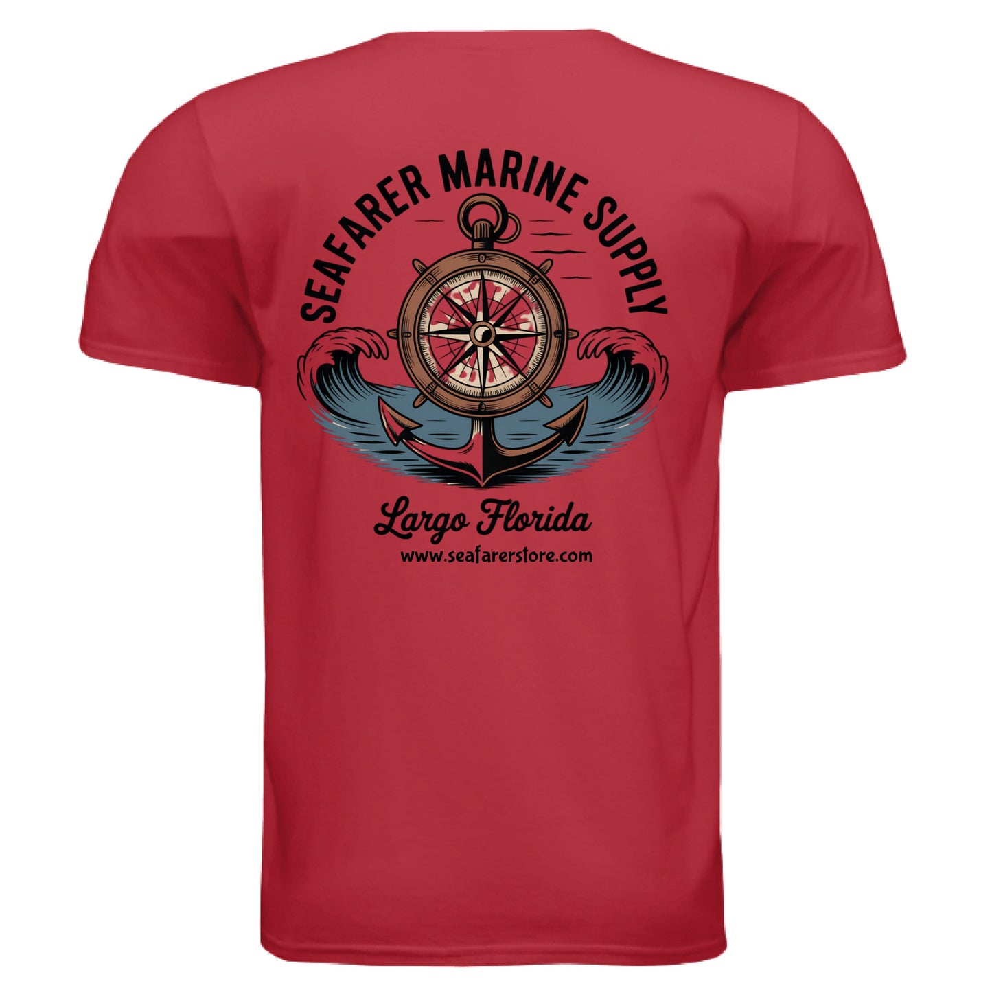 SMS Gildan Soft T-shirt (back logo 2)