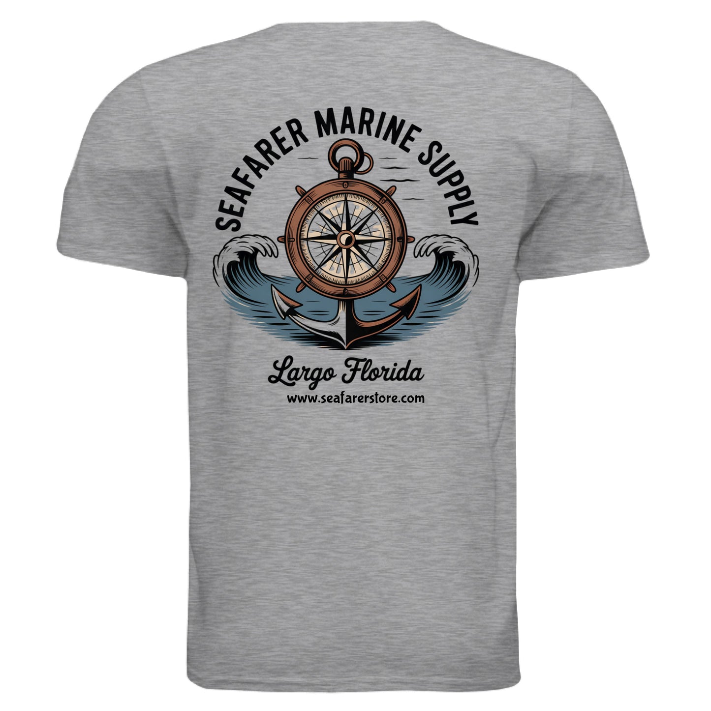 SMS Gildan Soft T-shirt (back logo 2)