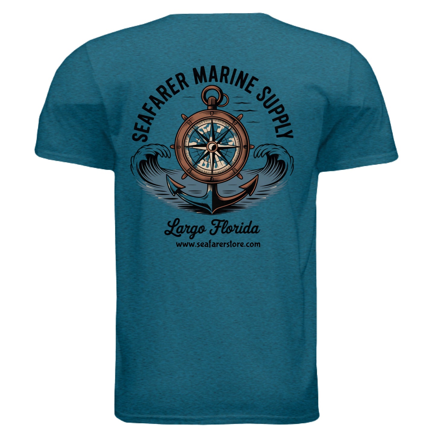 SMS Gildan Soft T-shirt (back logo 2)