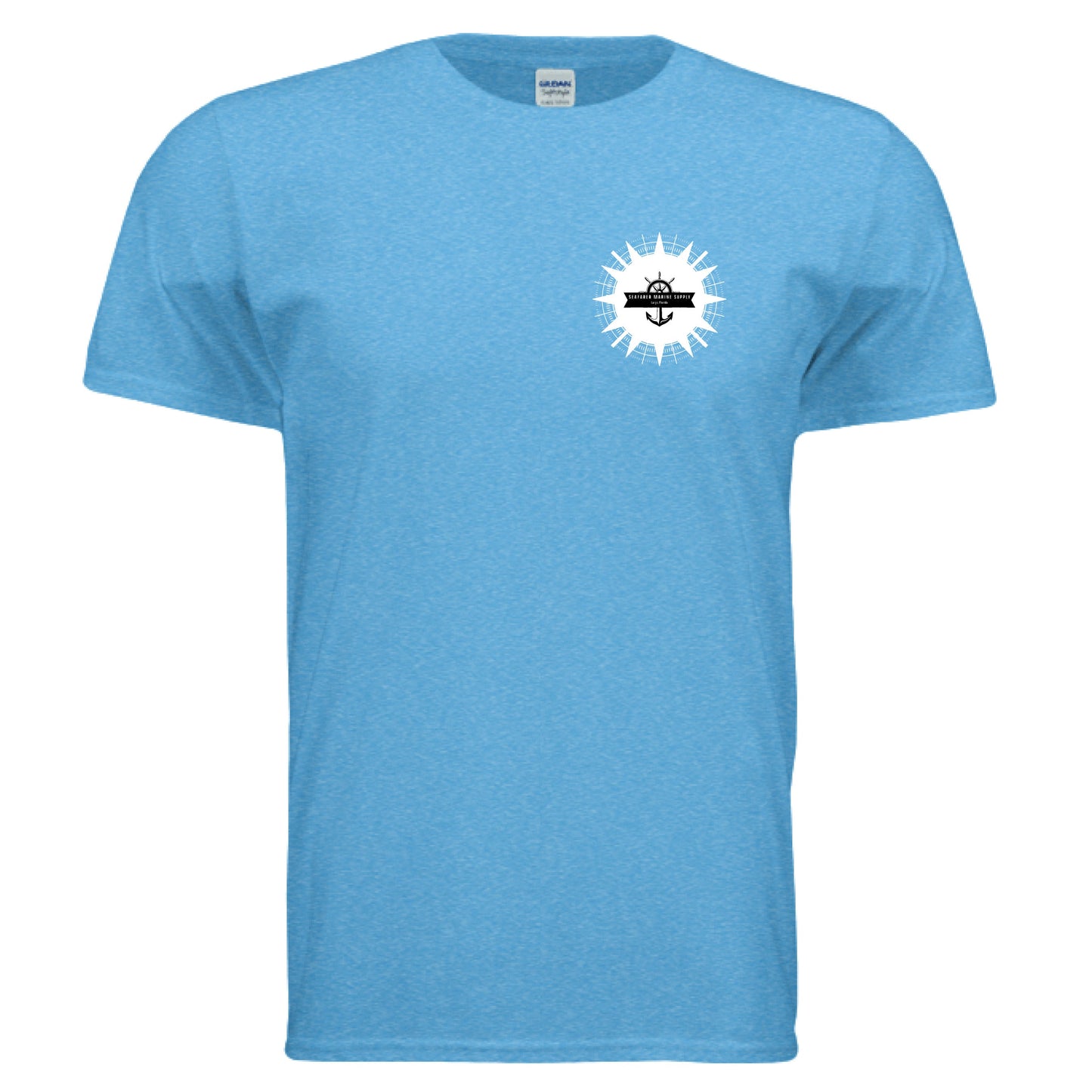 SMS Gildan Soft T-shirt (back logo 2)