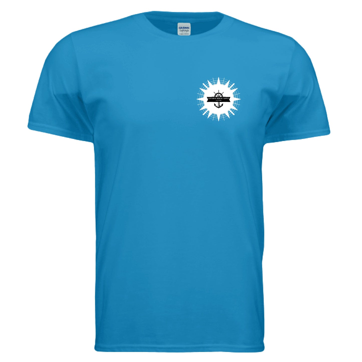 SMS Gildan Soft T-shirt (back logo 2)