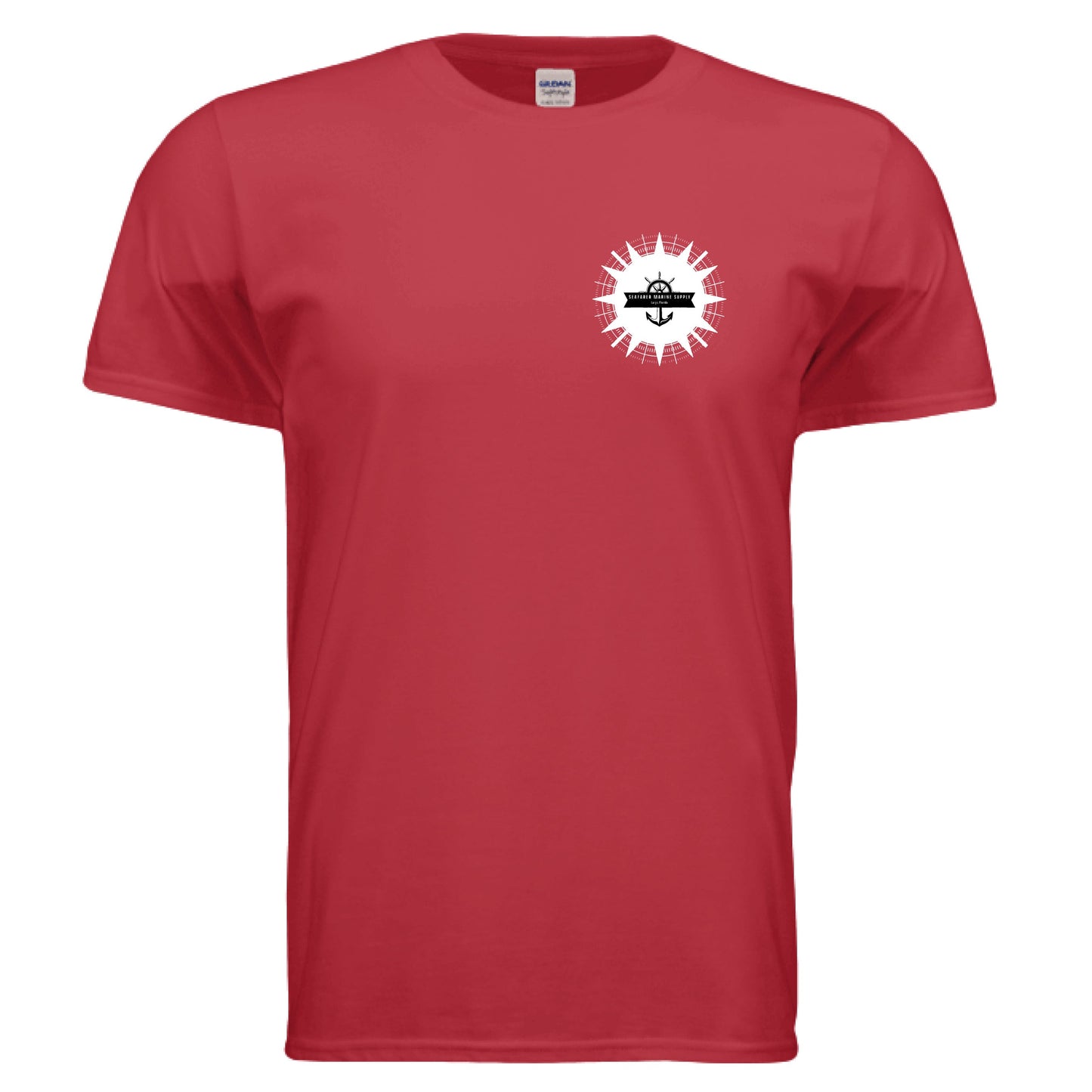 SMS Gildan Soft T-shirt (back logo 2)