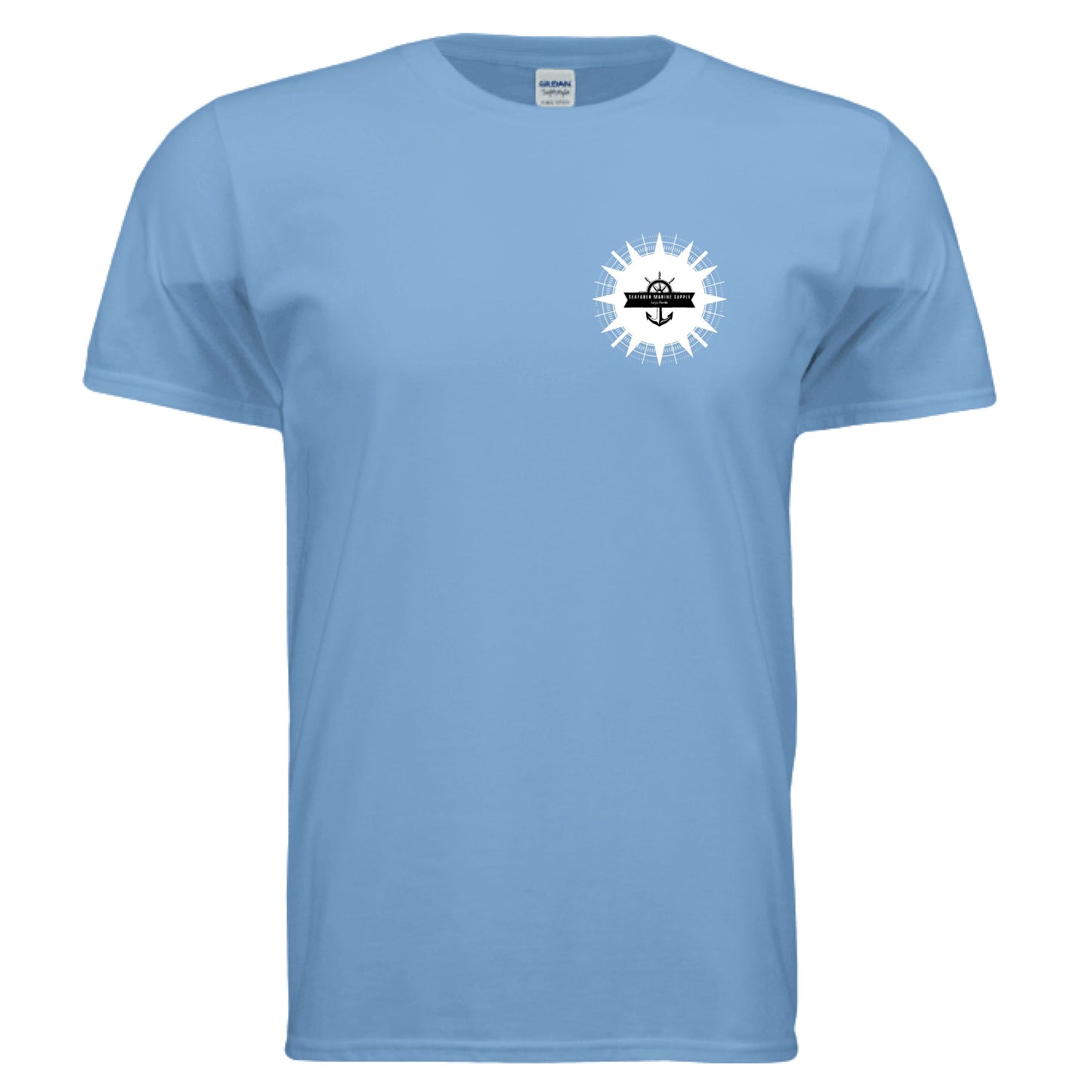 SMS Gildan Soft T-shirt (back logo 2)