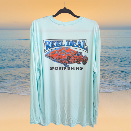 Reel Deal Long-Sleeve Performance Grouper Shirt