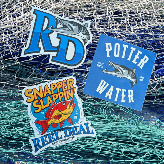 Reel Deal Sticker Pack NEW