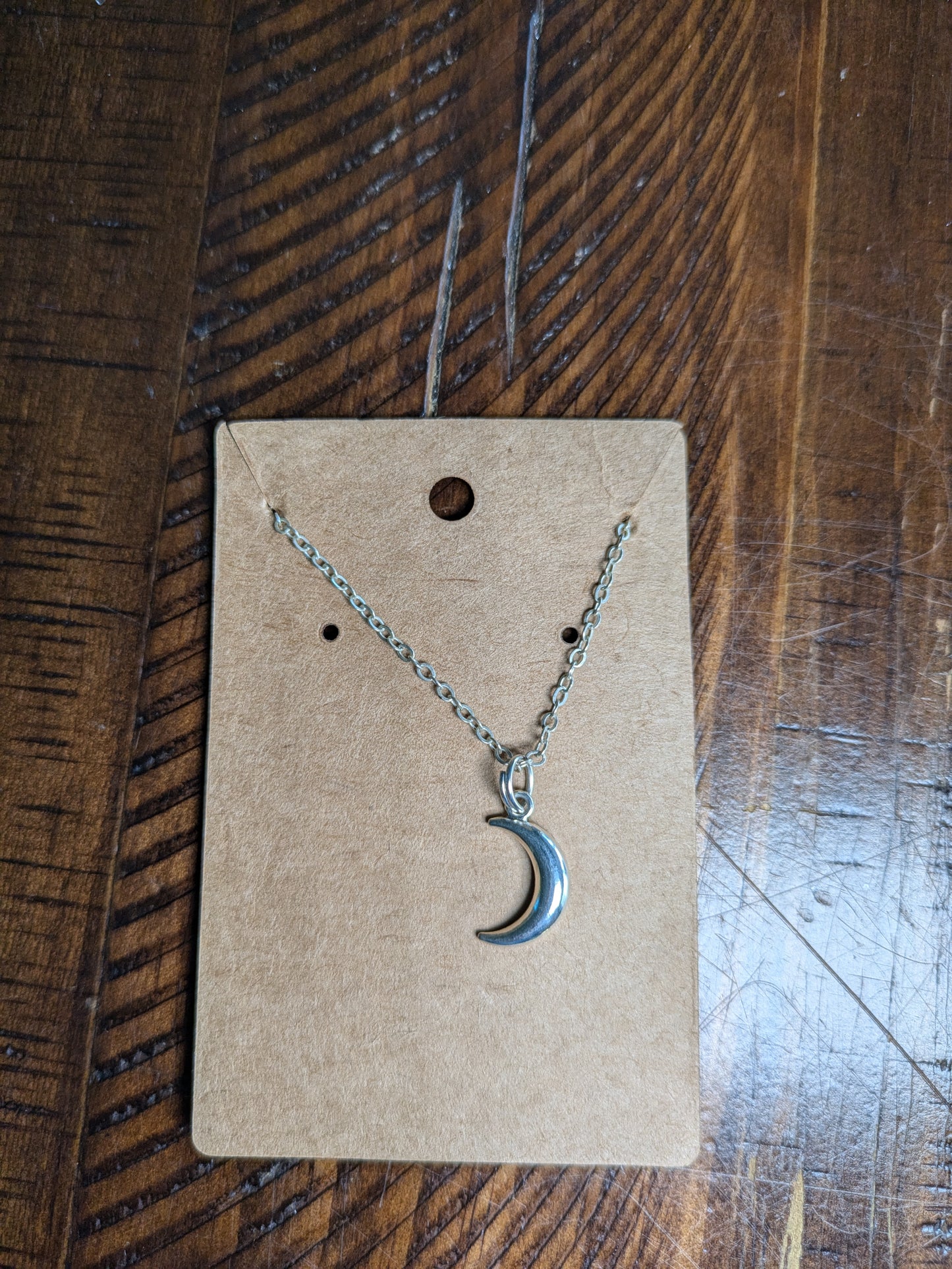 Moon Pendant Necklace