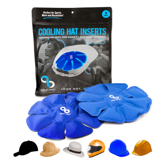 Chiller Body Cooling Hat Inserts - Two Per Pack