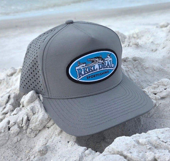Reel Deal Performance Patch Hat (Grey)