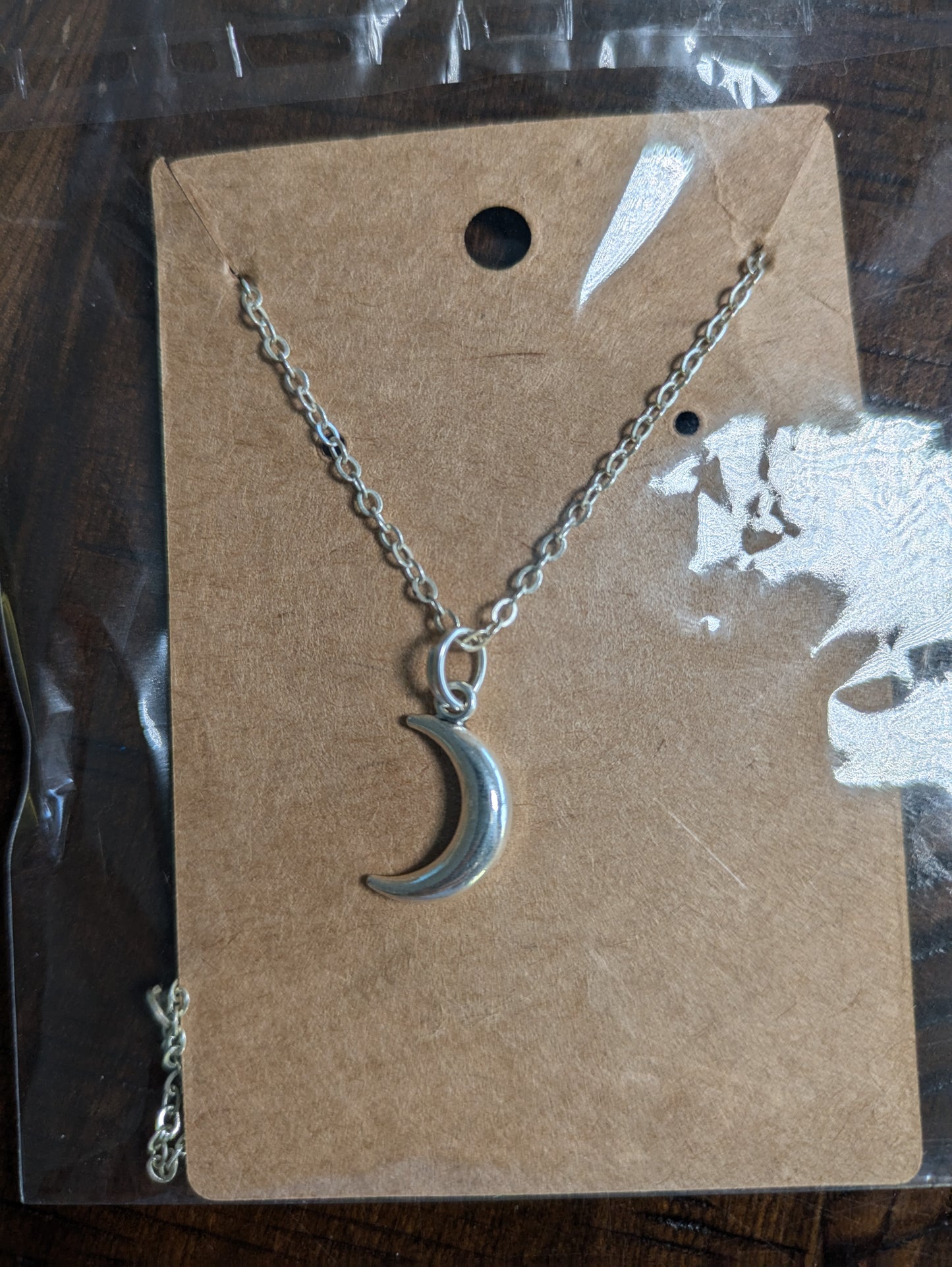 Moon Pendant Necklace