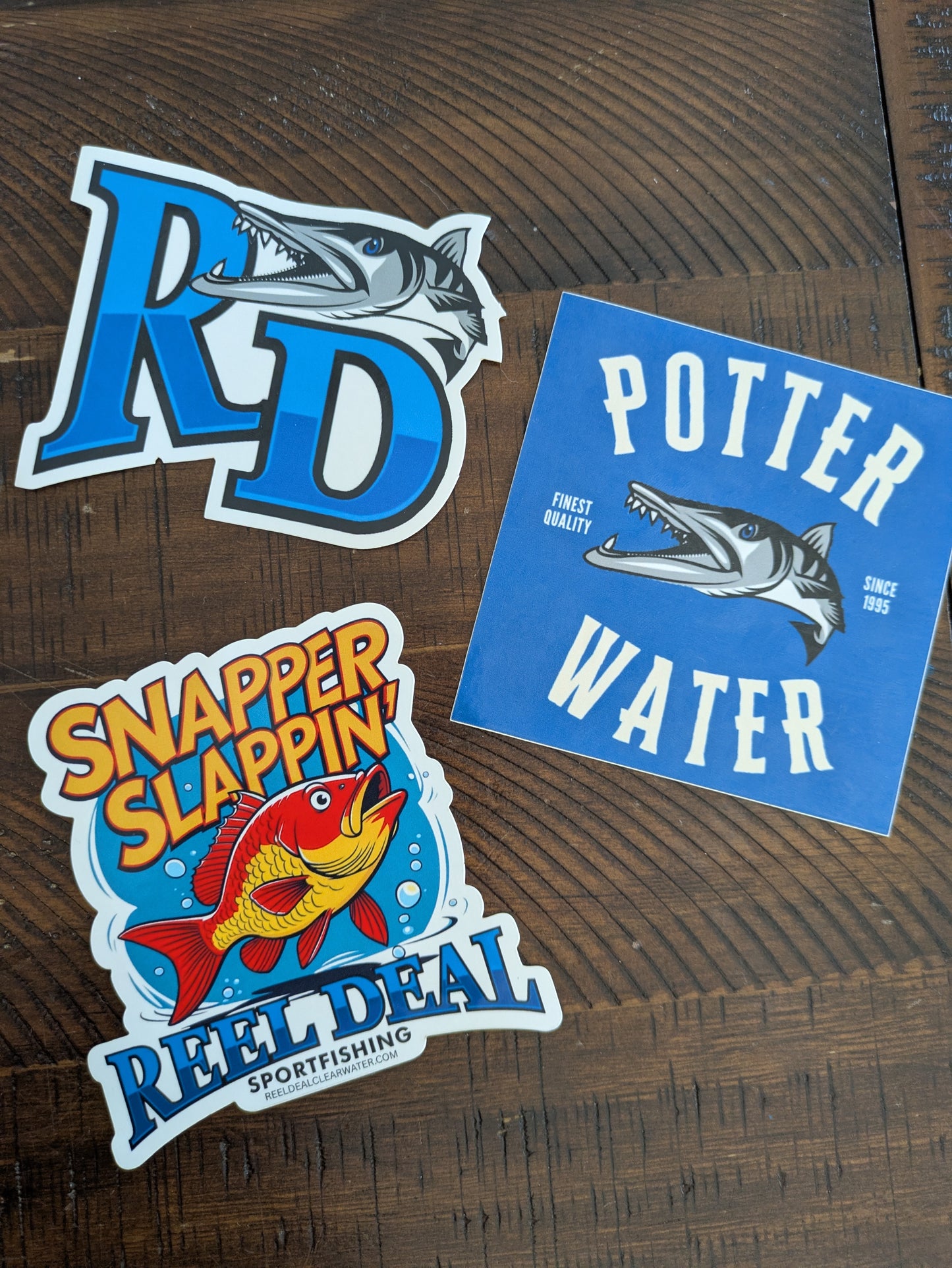 Reel Deal Sticker Pack NEW