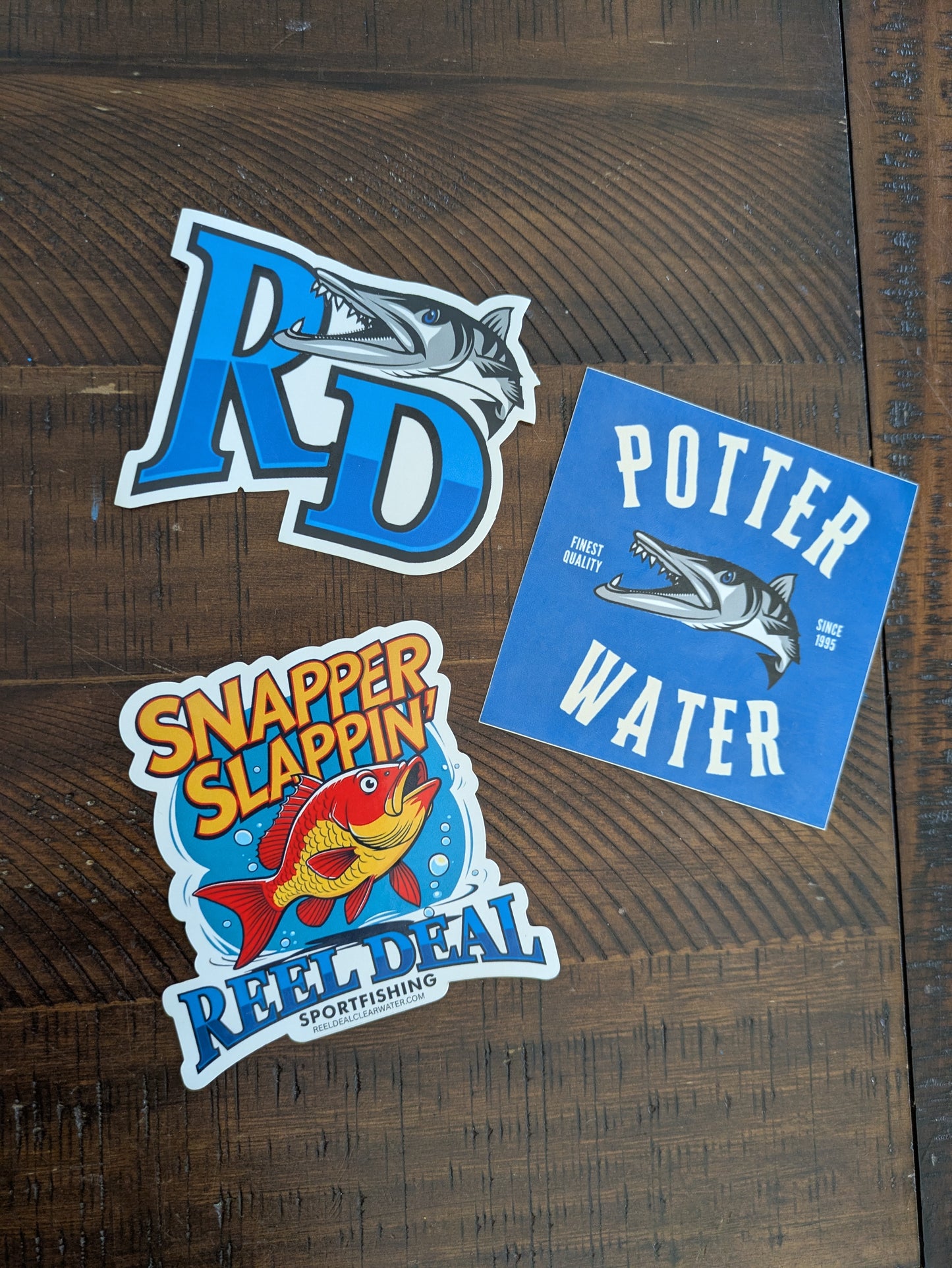 Reel Deal Sticker Pack NEW