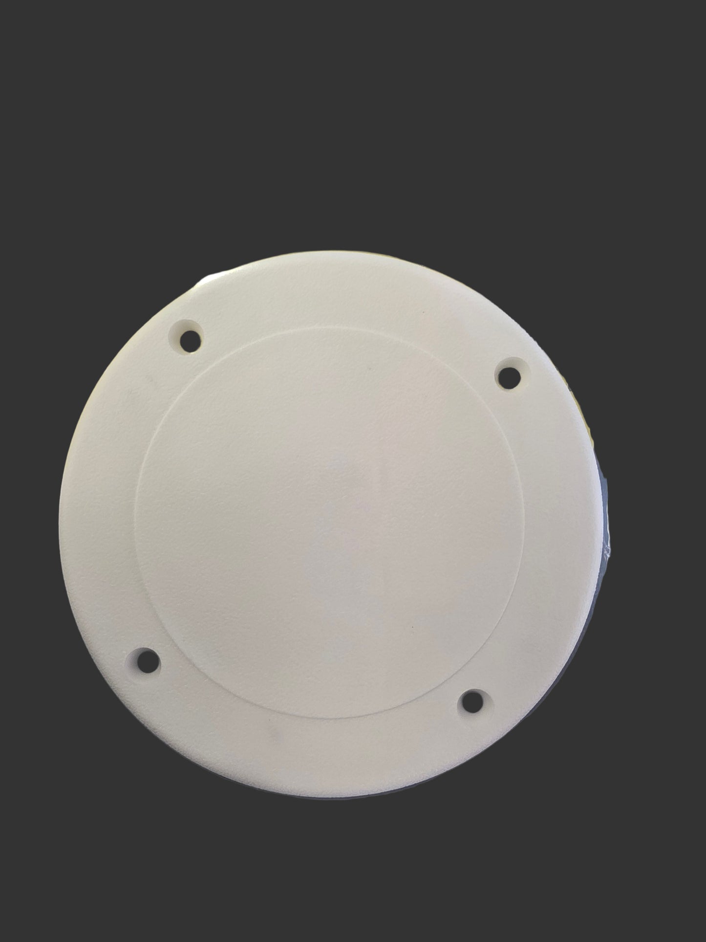 Seachoice Polypropylene Cover Plate Arctic White OD: 5-5/8"