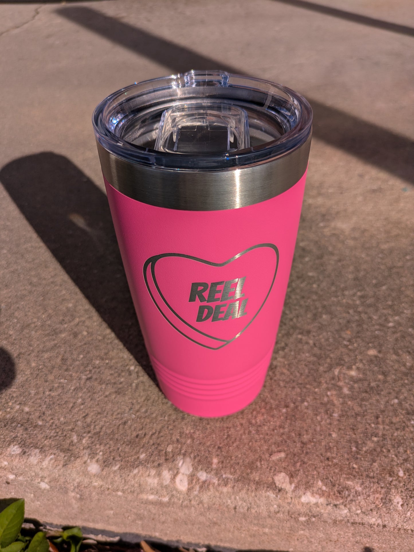 Reel Deal 20oz Tumbler - Candy Heart