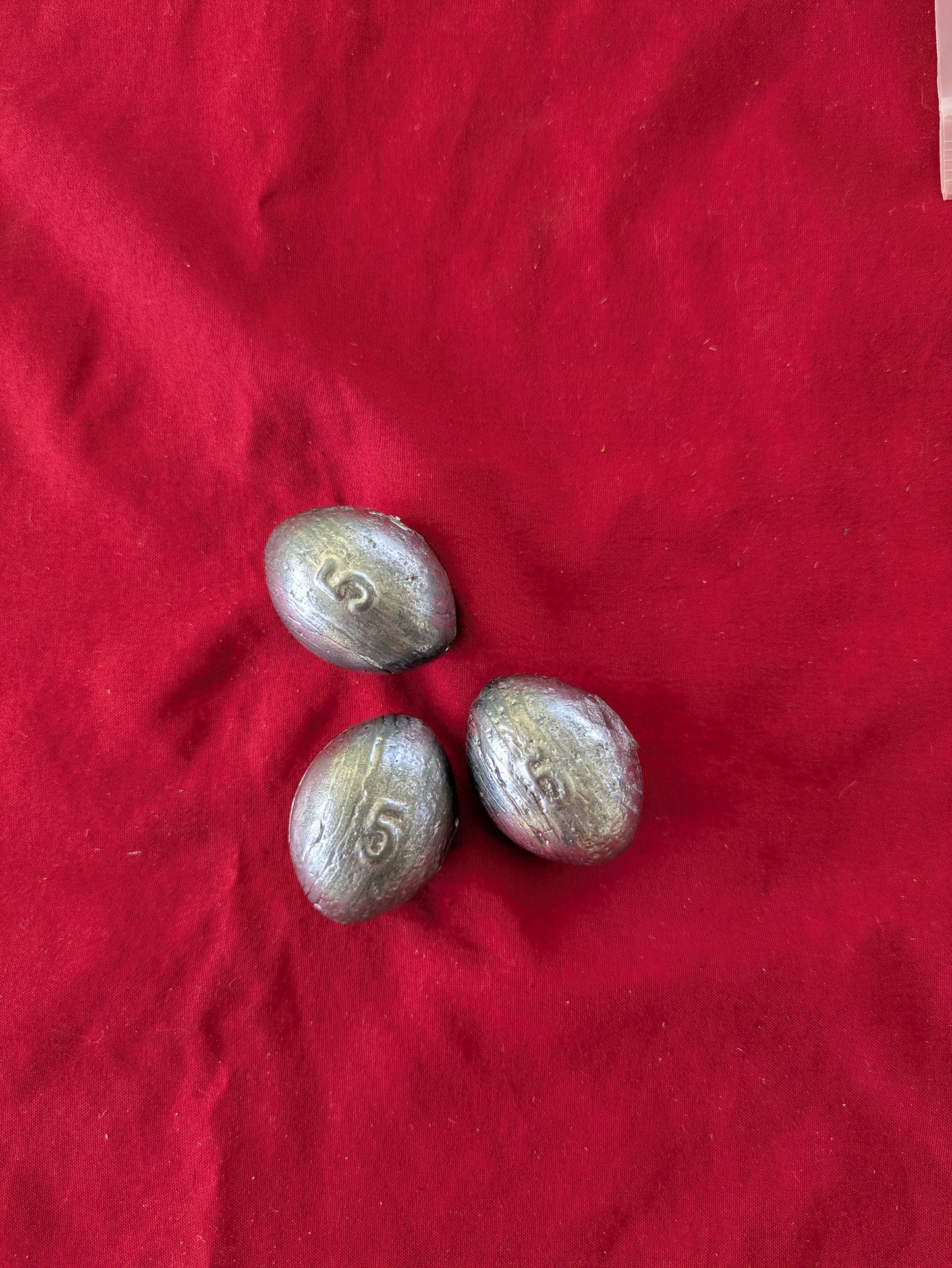 Lead Egg Sinkers 1lb bag