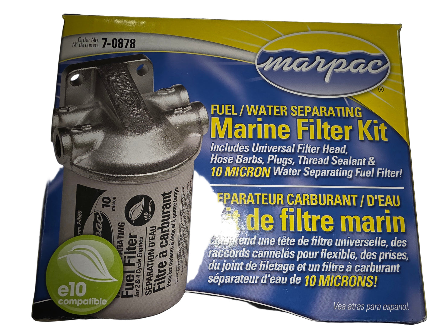 Marpac SS Marine Filter Kit 7-0878