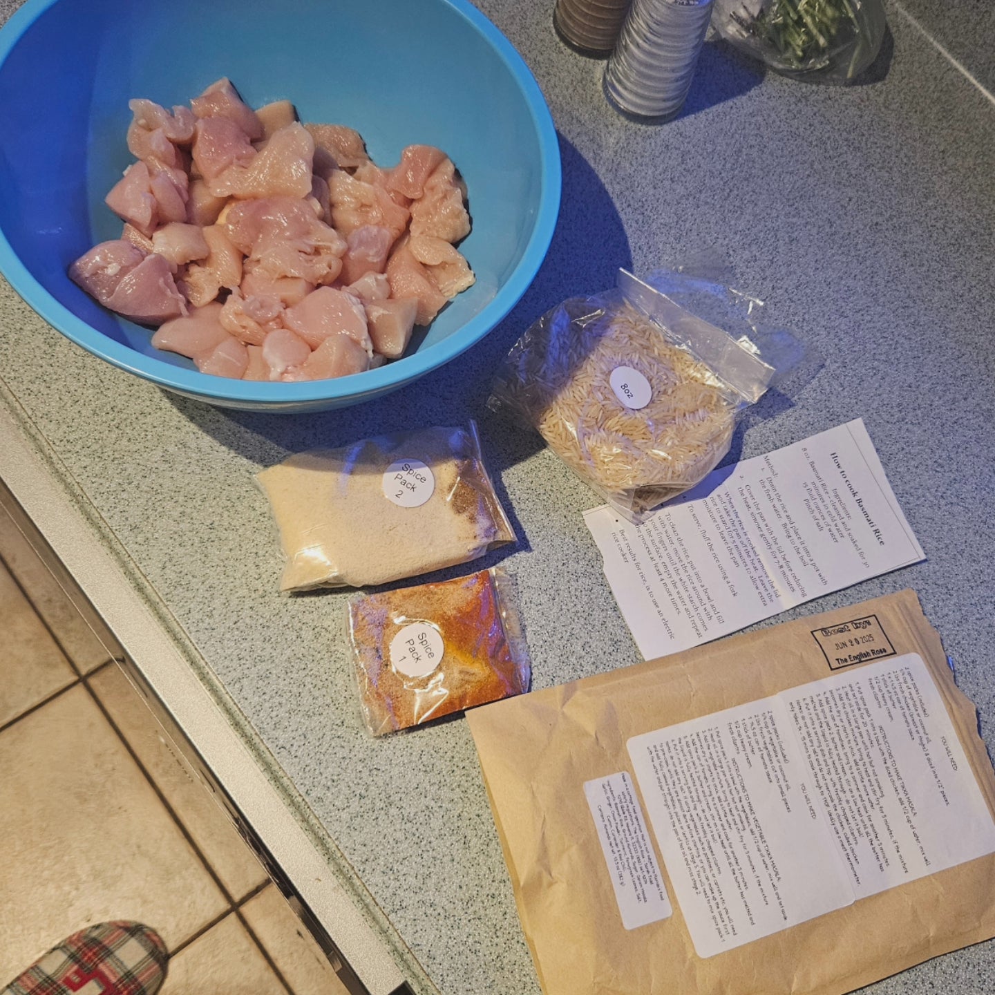 Tikka Masala Spice Pack Meal Kit