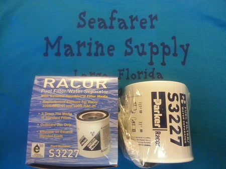 Racor S3227 10 Micron Fuel Filter / Water Seperator