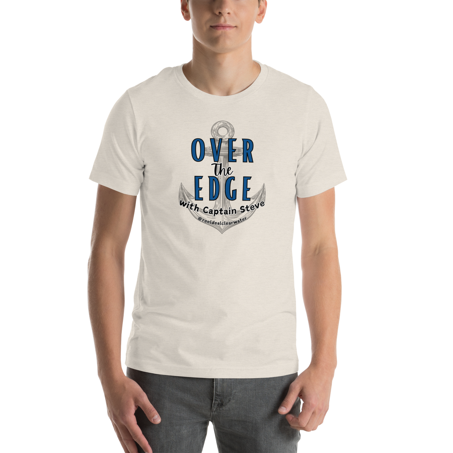 "Over The Edge with Captain Steve" Unisex T-shirt