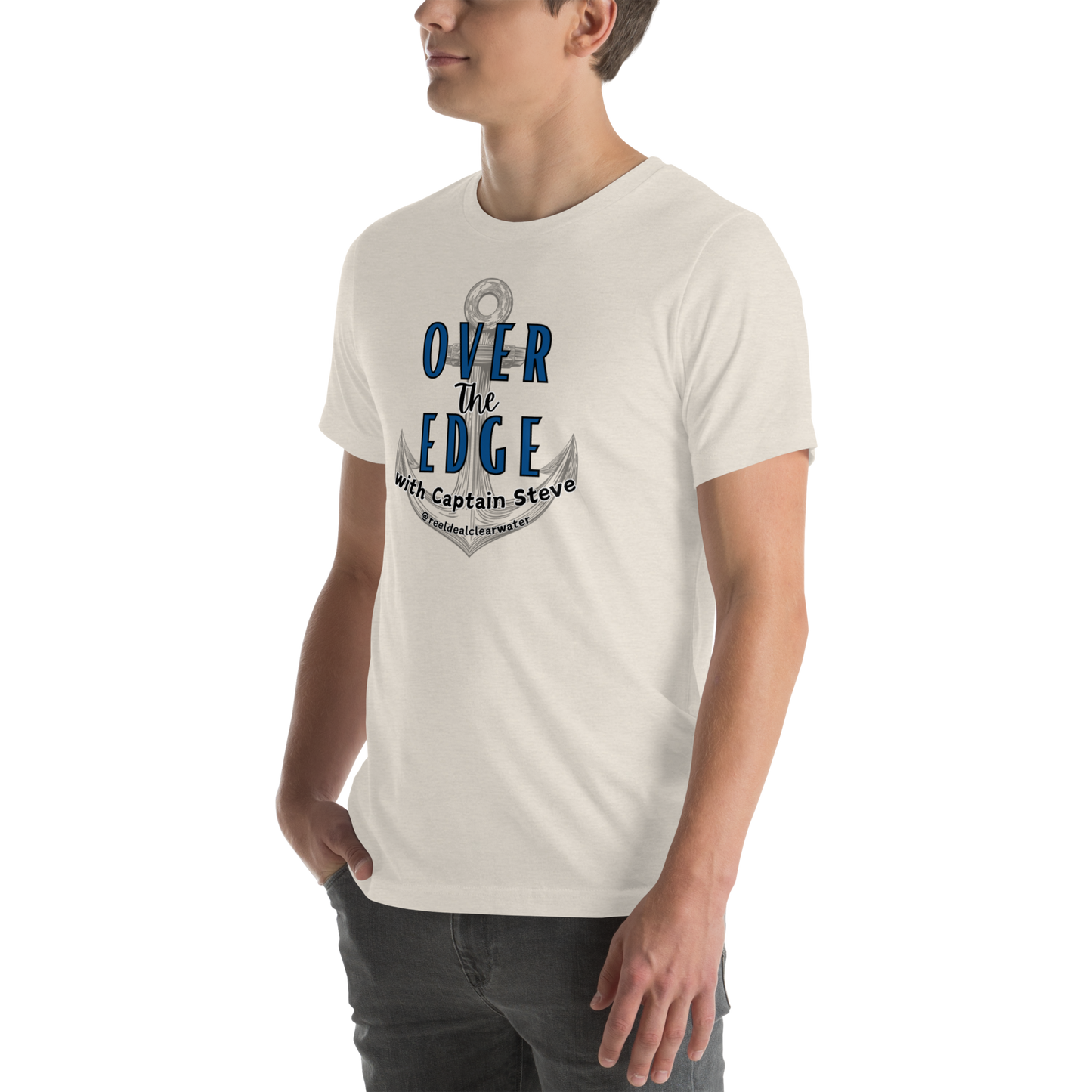 "Over The Edge with Captain Steve" Unisex T-shirt