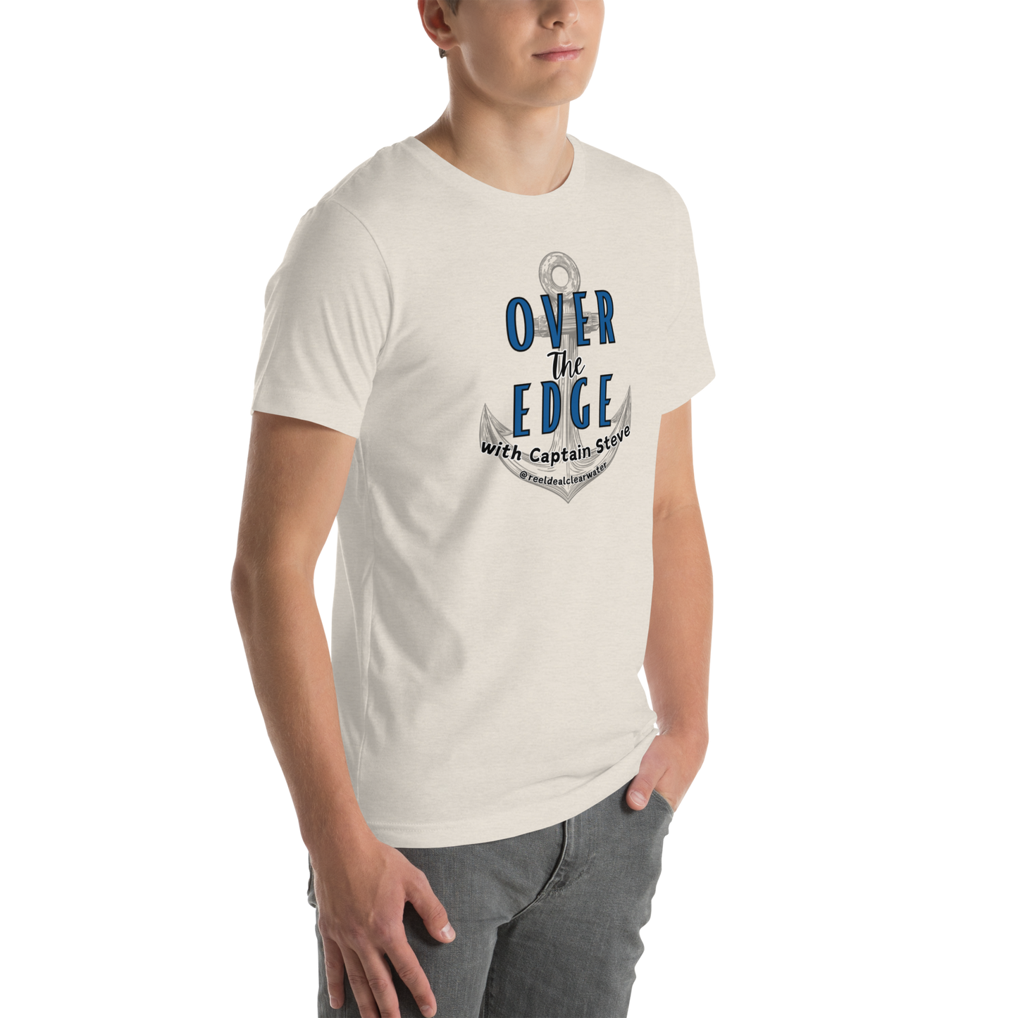 "Over The Edge with Captain Steve" Unisex T-shirt