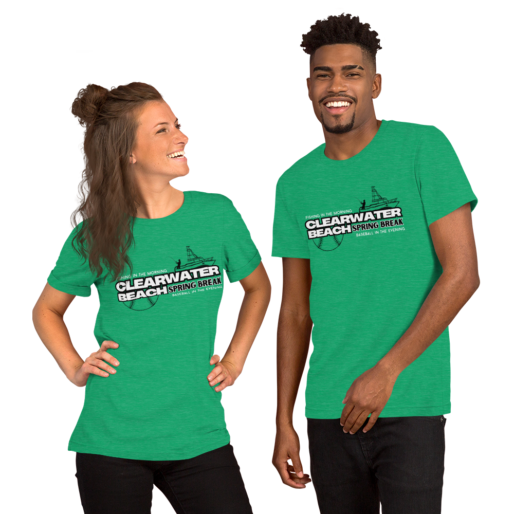 Clearwater Beach Spring Break Unisex T-Shirt St Patricks Day Green