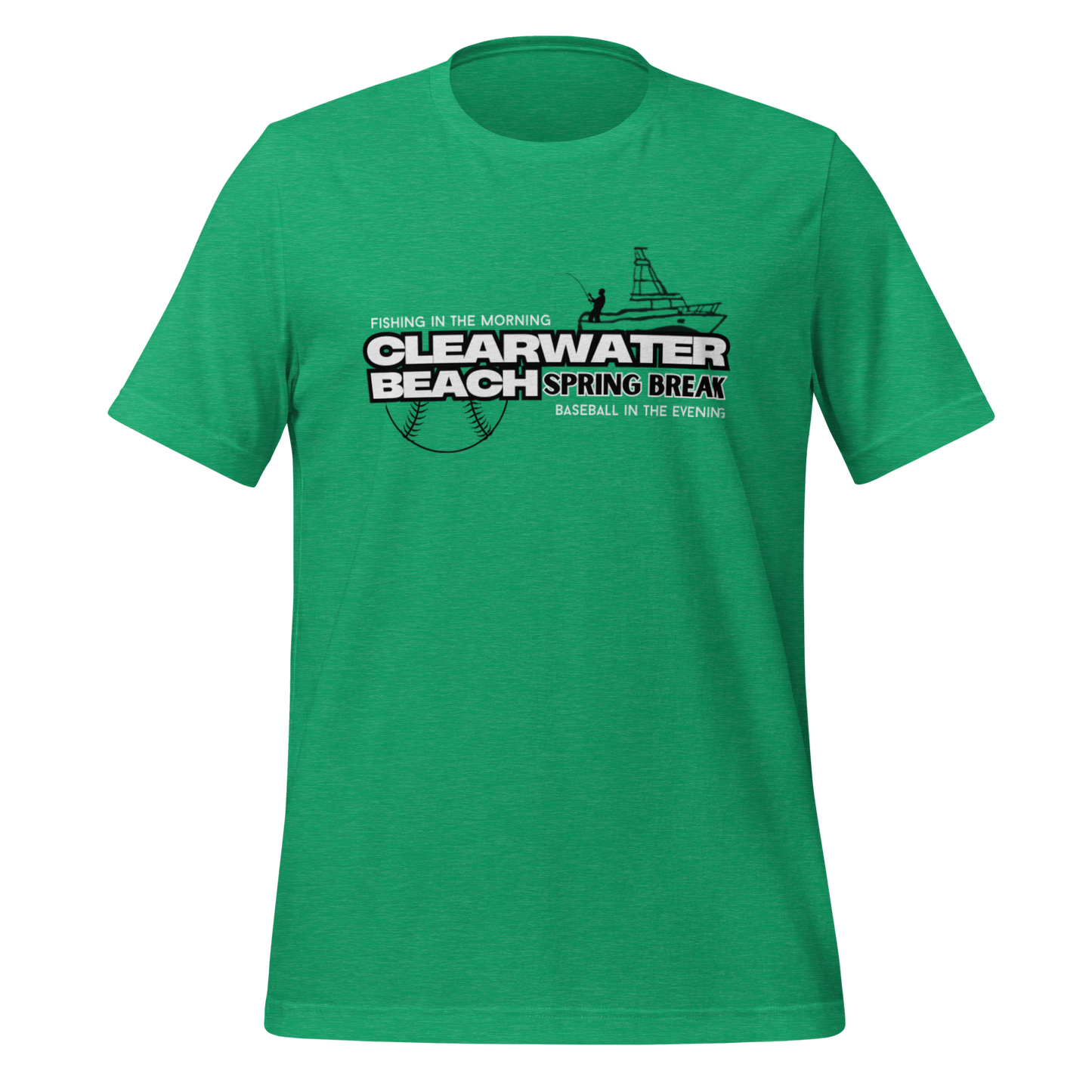 Clearwater Beach Spring Break Unisex T-Shirt St Patricks Day Green