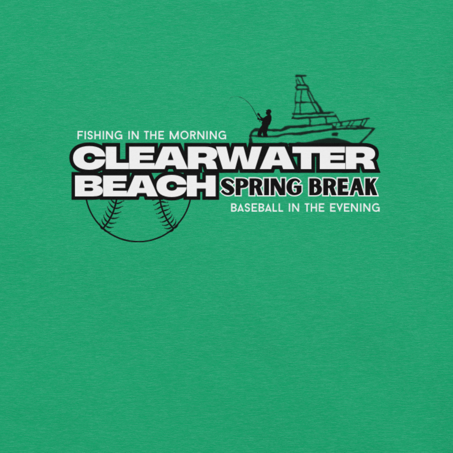 Clearwater Beach Spring Break Unisex T-Shirt St Patricks Day Green