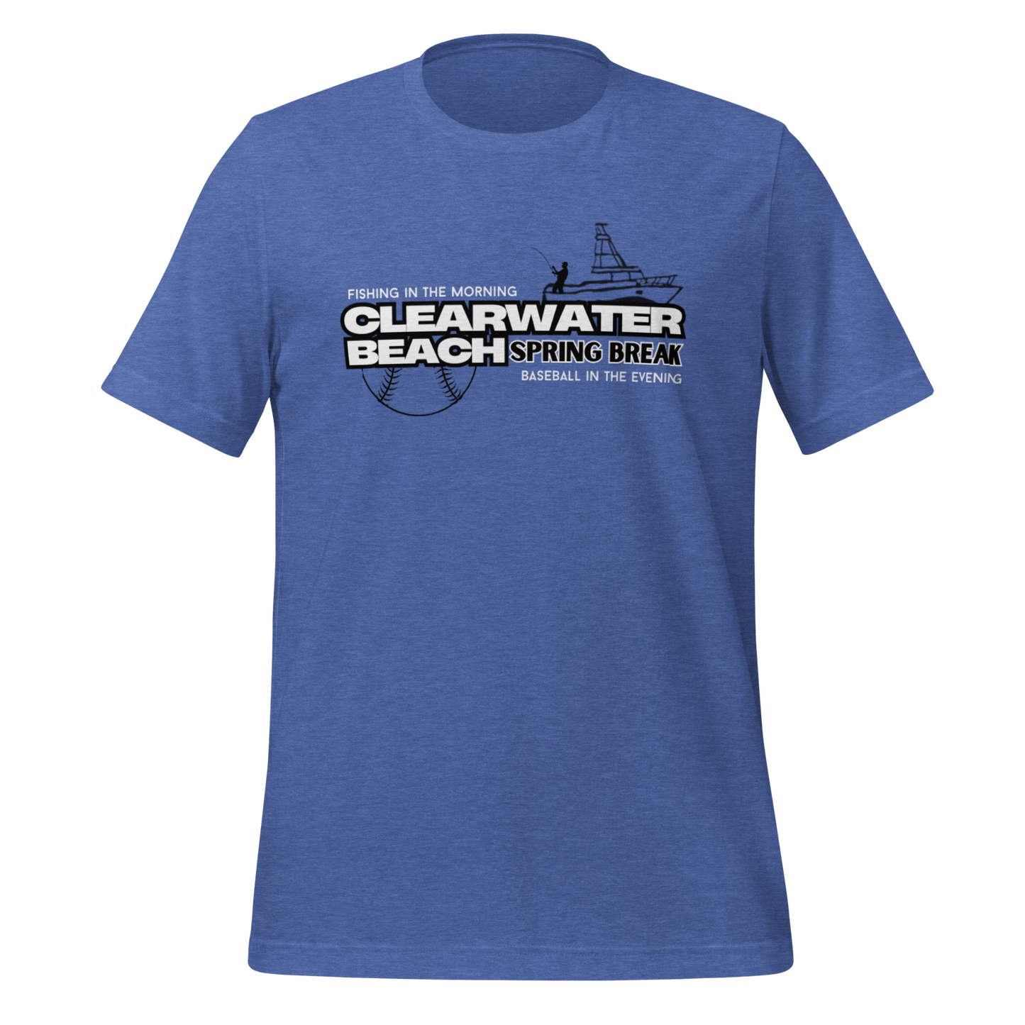 Clearwater Beach Spring Break Unisex T-Shirt Blue